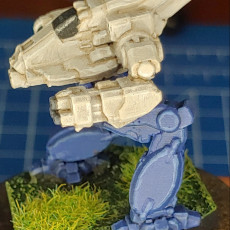 Picture of print of BSW-X1, X2 & S2 Bushwacker for Battletech