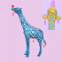 Giraffe Love image
