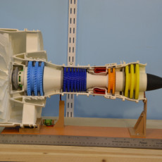 Picture of print of Geared Turbofan Engine (GTF), 10 inch Fan