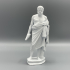 Statue of an unknown Cynic philosopher, Menippus of Gadara? print image