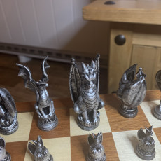 Picture of print of Dragon Chess! The Wyrm (The Rook) This print has been uploaded by Steve P