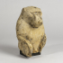Statuette of a Baboon image