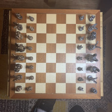 Picture of print of Dragon Chess! Dragon Overlord (The King)