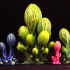 Tabletop plant: "Blob Crowd Plant 3 Minis Set" (Alien Vegetation 16) image