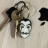 CASA DE PAPEL - Dalì Mask keychain image