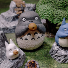 Picture of print of Totoro Family This print has been uploaded by Keir F