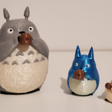 Picture of print of Totoro Family This print has been uploaded by Terence Ladbrook