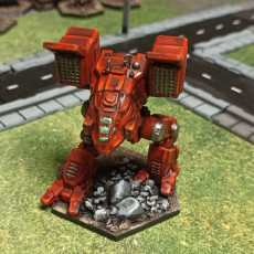 Picture of print of CPLT-C1D Catapult for Battletech