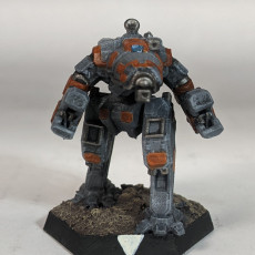 Picture of print of CRB-27 Crab for Battletech