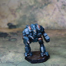 Picture of print of CTF-1X Cataphract for Battletech