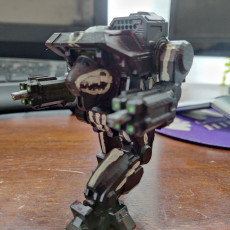 Picture of print of Direwolf Prime, AKA "Daishi" for Battletech