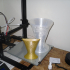 Wall hanging vase 3D print model image
