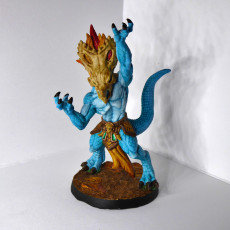 Picture of print of Kaztot Stormcaller - Goldmaw Lizard Hero This print has been uploaded by Lailani