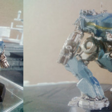 Picture of print of KGC-010 King Crab for Battletech