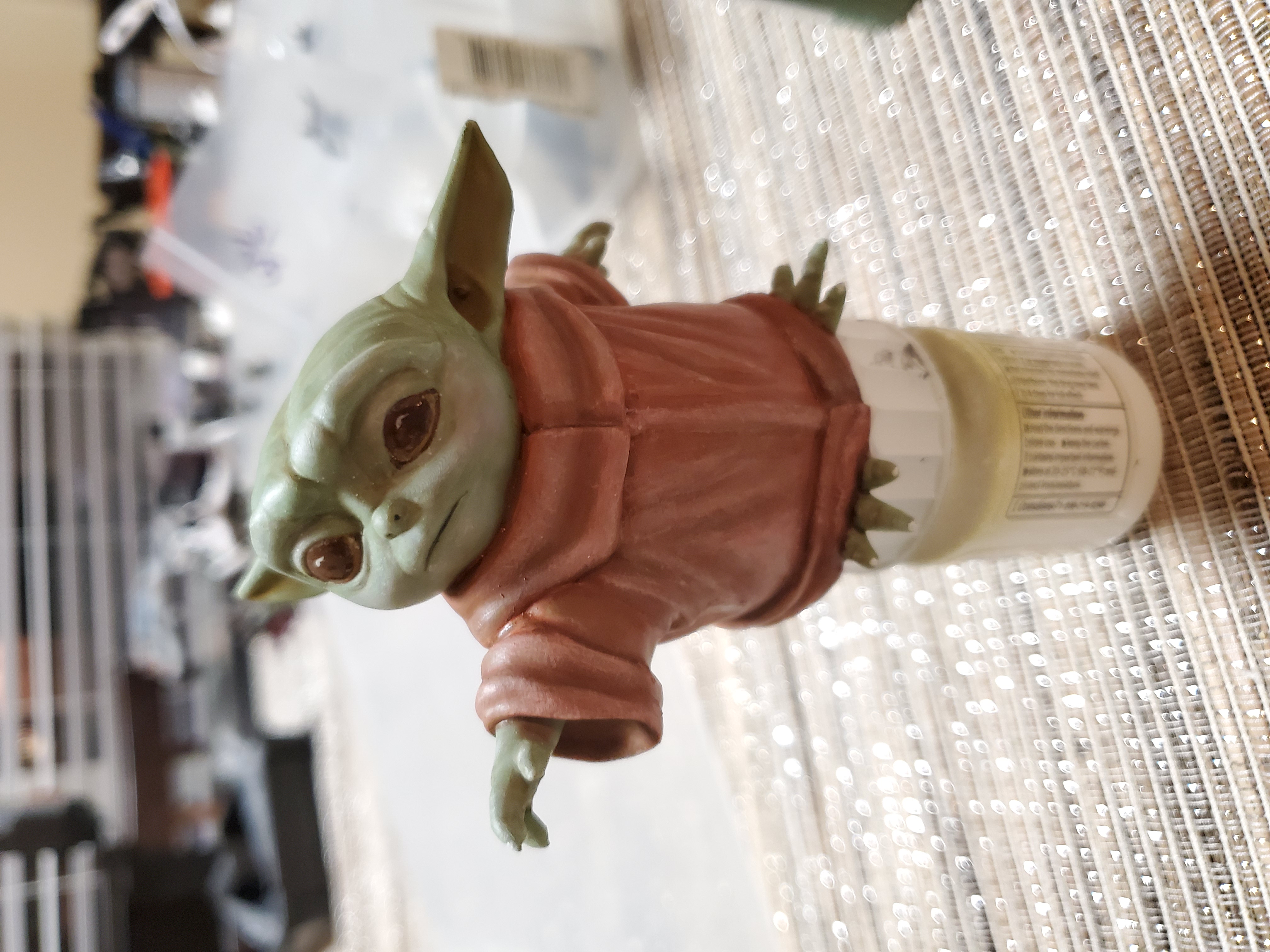 3D Printable The Child (Baby Yoda) by christopher frieze