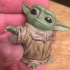 The Child (Baby Yoda) print image
