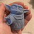 The Child (Baby Yoda) print image