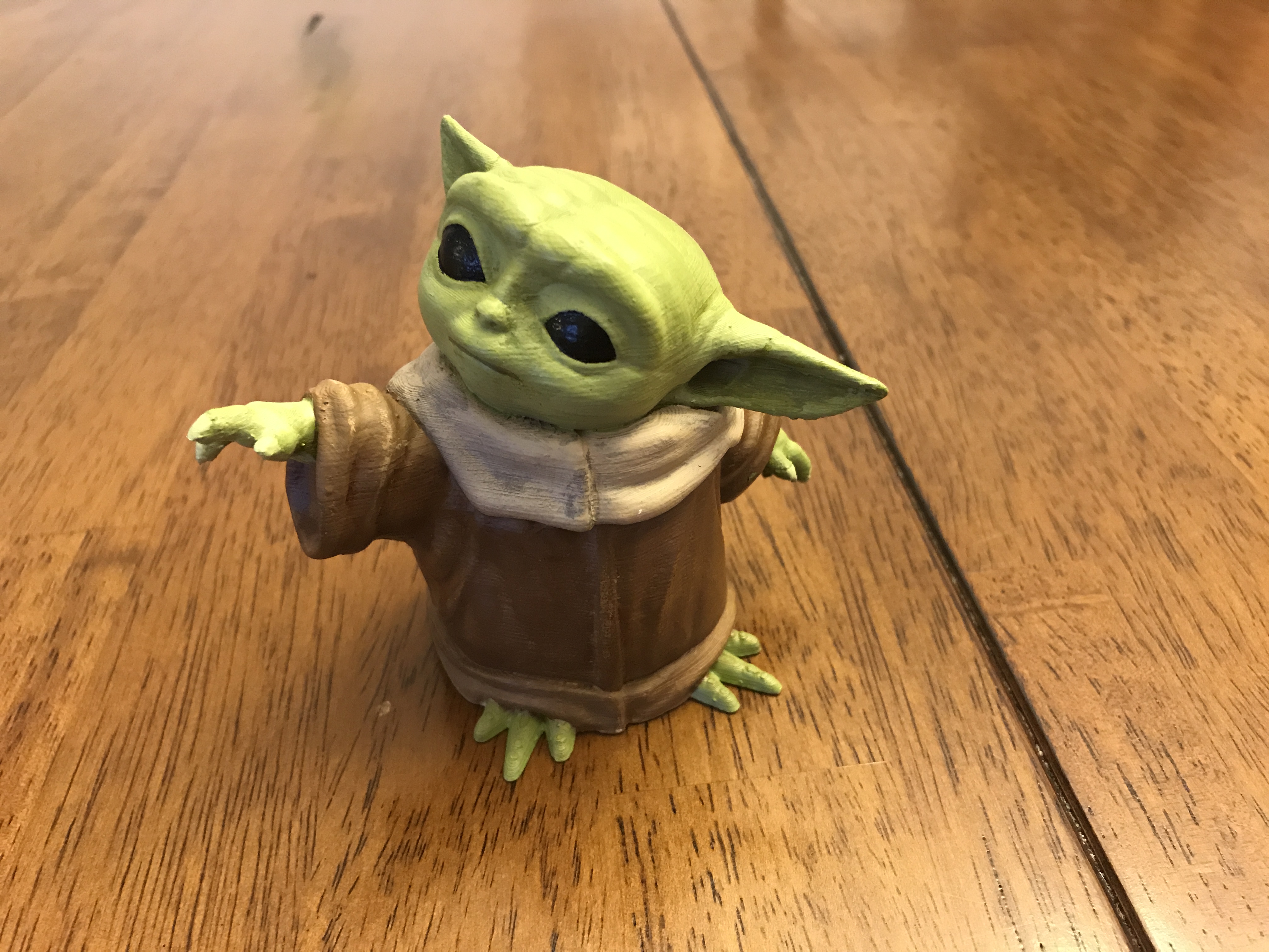 3D Printable The Child (Baby Yoda) by christopher frieze