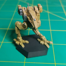 Picture of print of RVN-1X Raven for Battletech