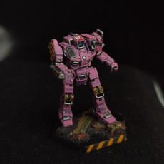 Picture of print of SHD-2H Shadowhawk for Battletech