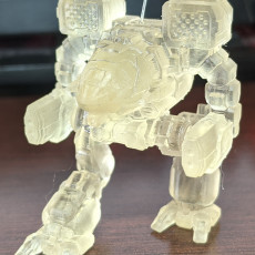 Picture of print of Timberwolf Prime, aka "Madcat" for Battletech