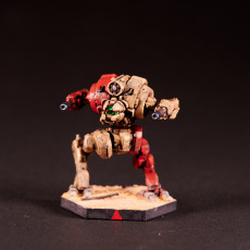 Picture of print of UZL-2S Uziel for Battletech This print has been uploaded by Tiago