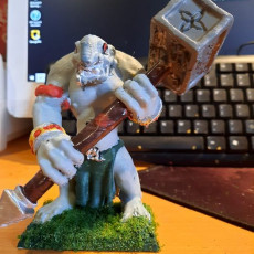 Picture of print of Troll Miniature version 3