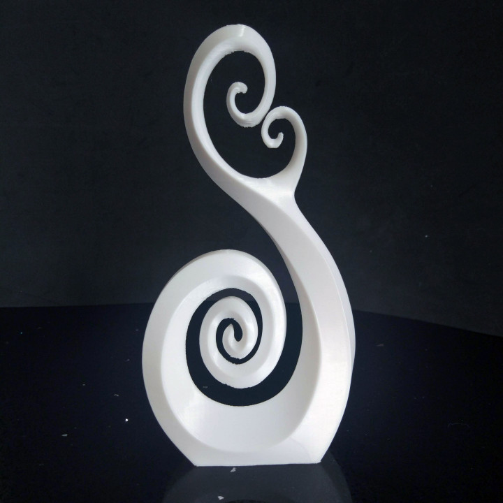 $1.95Double Spiral decorative art