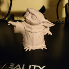 Picture of print of THE CHILD (BABY YODA) by christopher frieze - Hollowed