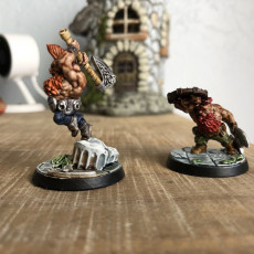 Picture of print of Iro & Kez - Dwarf berzerkers This print has been uploaded by Jared Rutledge