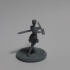 Female warrior - 28mm miniature image