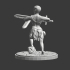 Female warrior - 28mm miniature image