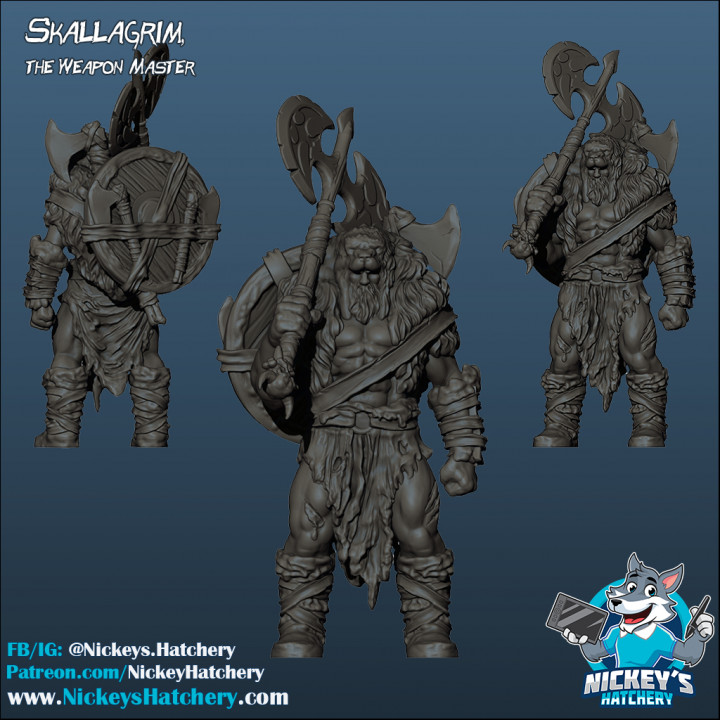 Image of Skallagrim, the Weapon Master