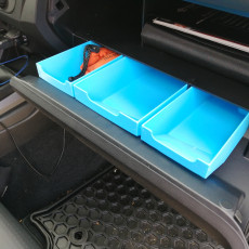 Picture of print of Toyota Tacoma Glove box drawers