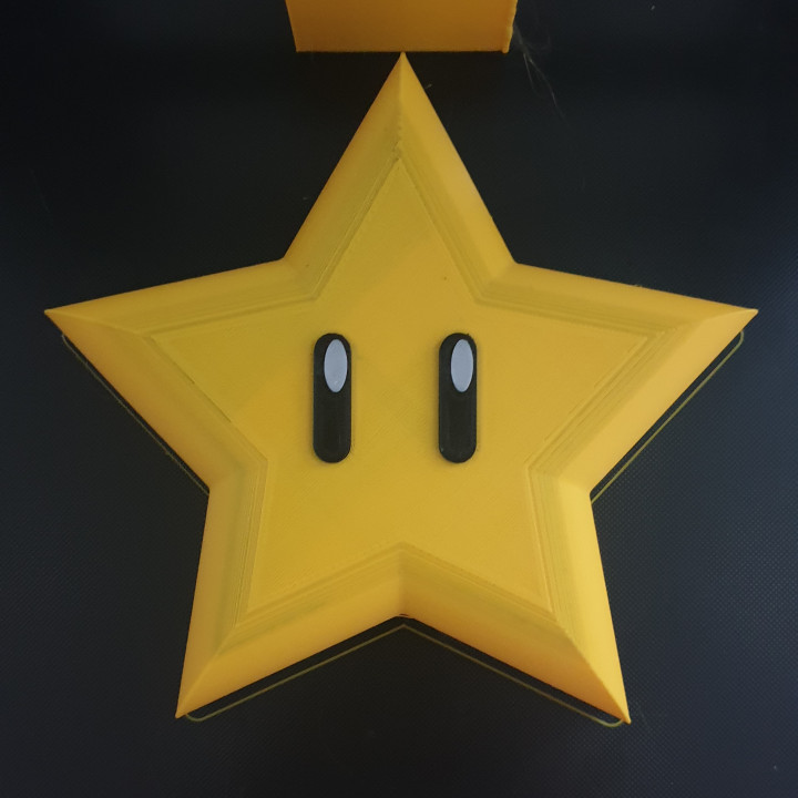 Star Mario Xmas Tree Topper