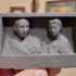 Grave relief of Publius Aiedius and Aiedia print image