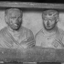 Grave relief of Publius Aiedius and Aiedia image