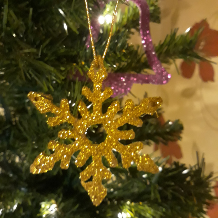 $1.50Snowflake Tree decorations