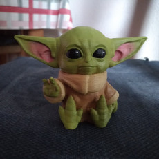 Picture of print of Baby Yoda