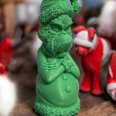 Picture of print of Grinch tree ornament