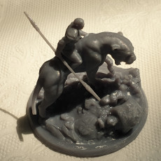 Picture of print of Mounted Orc