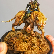 Picture of print of Mounted Orc