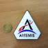 ARTEMIS program logo print image