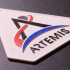 ARTEMIS program logo print image