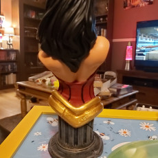 Picture of print of Wonder Woman bust This print has been uploaded by Eric Couchman