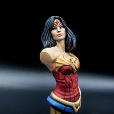 Picture of print of Wonder Woman bust This print has been uploaded by David T. Roa
