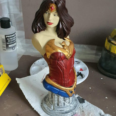 Picture of print of Wonder Woman bust This print has been uploaded by Jason Francisco