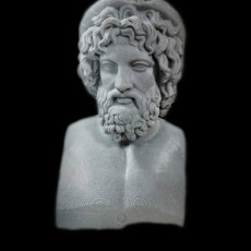 Picture of print of Bust of Asclepius