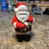 Santa Claus supportless print image