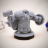 Dwarven Infantry 01 Miniature - pre-supported image